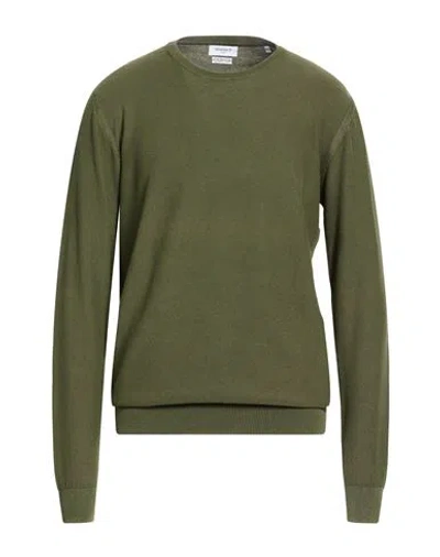 Markup Man Sweater Military Green Size Xxl Cotton
