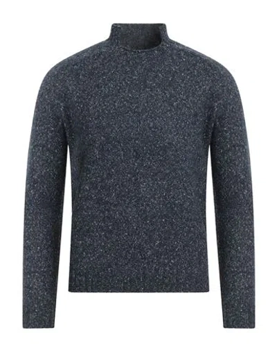 Markup Man Sweater Navy Size S Polyester, Recycled Polyester, Acrylic, Cotton, Wool