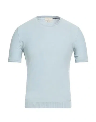 Markup Man Sweater Sky Blue Size S Linen, Cotton