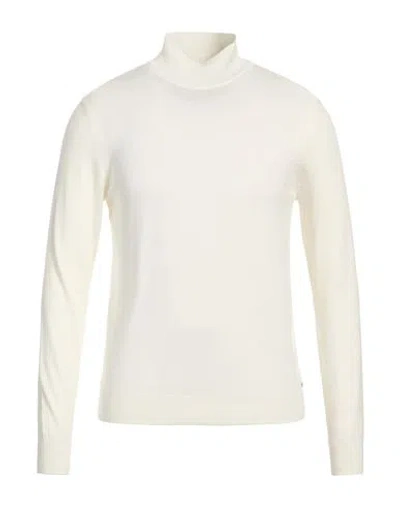 Markup Man Sweater White Size M Viscose, Nylon