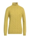 Markup Man Turtleneck Acid Green Size Xxl Acrylic, Nylon In Yellow