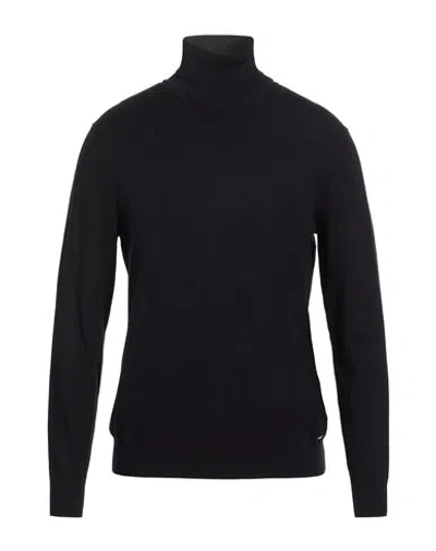 Markup Man Turtleneck Black Size Xl Viscose, Nylon