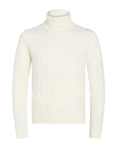 Markup Man Turtleneck Off White Size 3xl Acrylic, Wool