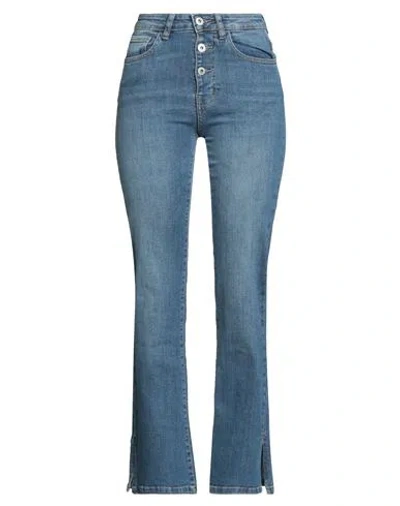Markup Woman Jeans Blue Size 30 Cotton, Elastane