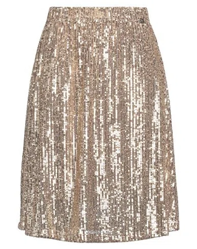 Markup Woman Midi Skirt Sand Size 8 Polyester In Beige
