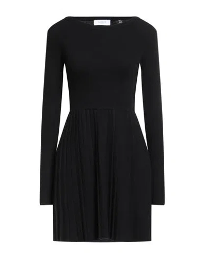 Markup Woman Mini Dress Black Size Xs Viscose, Polyester, Polyamide