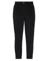 Markup Woman Pants Black Size 10 Cotton, Elastane