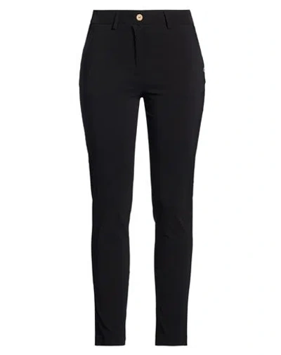 Markup Woman Pants Black Size 6 Viscose, Polyamide, Elastane