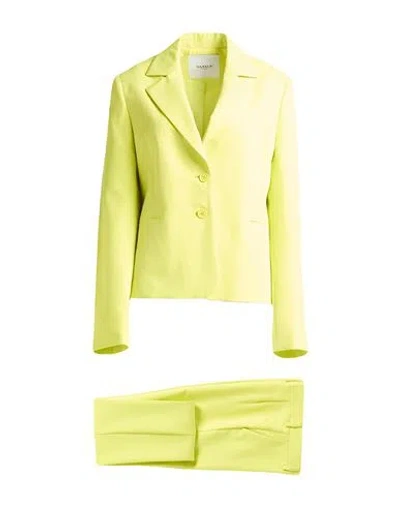 Markup Woman Suit Lime Green Size 8 Polyester, Elastane