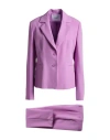 Markup Woman Suit Pink Size 8 Polyester, Elastane