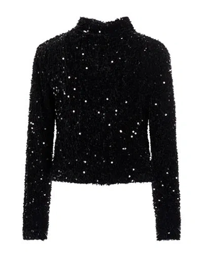 Markup Woman Top Black Size Xl Polyester
