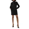 Markus Lupfer Ladies Black Long-sleeve High-neck Dress In Black