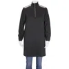 Markus Lupfer Ladies Black Long-sleeve High-neck Dress In Black