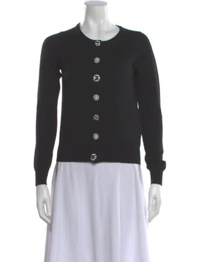 Pre-owned Markus Lupfer Merino Wool Crew Neck Sweater In Gray