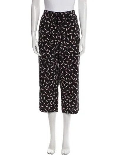 Pre-owned Markus Lupfer Printed Pajamas In Black