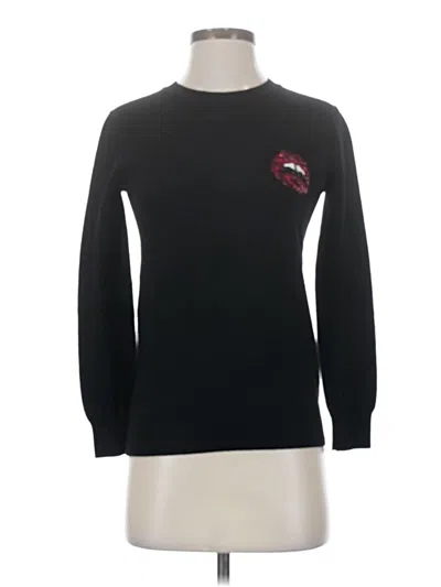 Pre-owned Markus Lupfer Wool Pullover Sweater In Black
