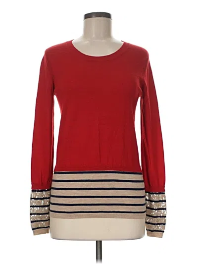 Pre-owned Markus Lupfer Wool Pullover Sweater In Red