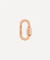 Marla Aaron 14ct Rose Gold Babylock Carabiner Clasp
