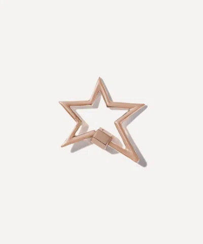 Marla Aaron 14ct Rose Gold Large Starlock Clasp