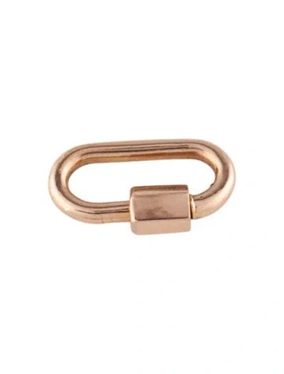 Pre-owned Marla Aaron 14k Babylock Pendant In Multicolor