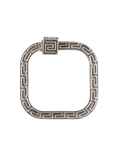 Pre-owned Marla Aaron 14k Meander Lock Charm In Multi