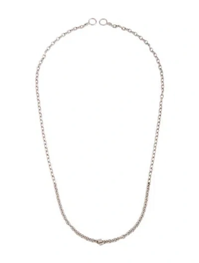 Pre-owned Marla Aaron 14k Pulley Chain, 19" In Multicolor