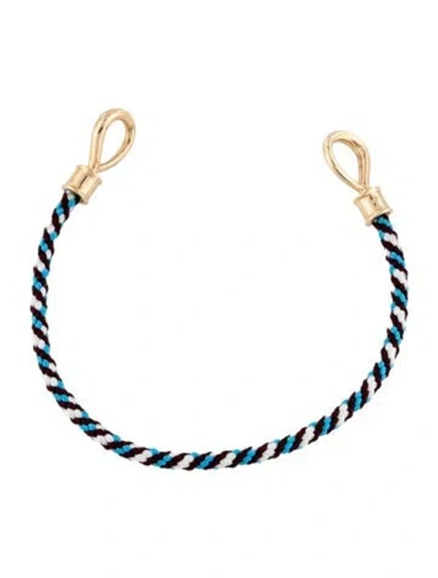 Pre-owned Marla Aaron 14k String Project Bracelet In Multicolor