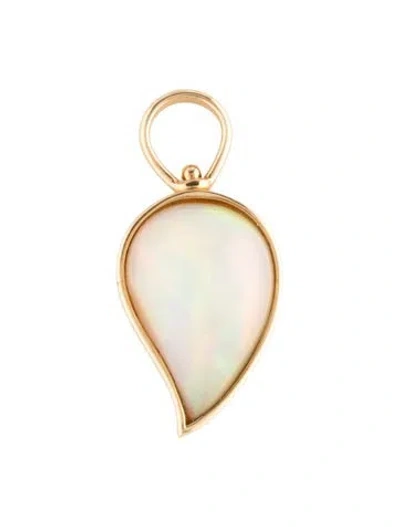 Pre-owned Marla Aaron Opal Small Drop Charm In Multi