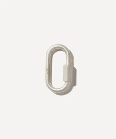 Marla Aaron Sterling Silver Regular Carabiner Clasp