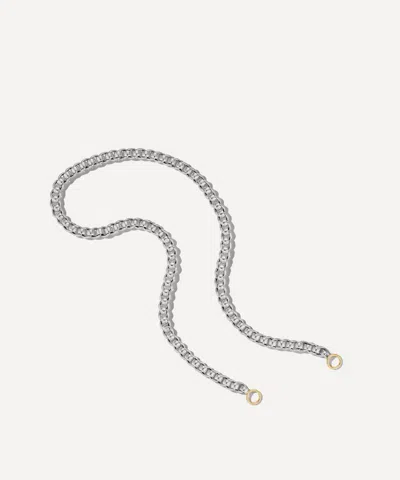 MARLA AARON MARLA AARON STERLING SILVER ROLLING CURB CHAIN NECKLACE