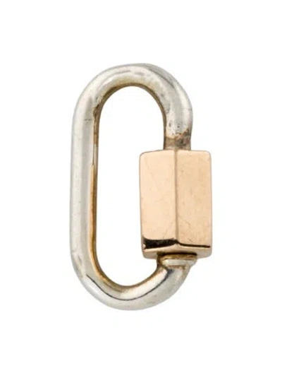 Pre-owned Marla Aaron Two-tone Babylock In Multi