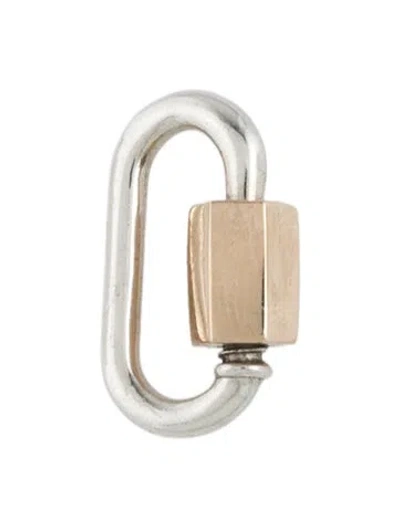 Pre-owned Marla Aaron Two-tone Spring Babylock In Multicolor