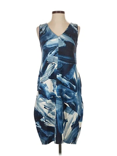 Pre-owned Marla Wynne Casual Dress In Blue