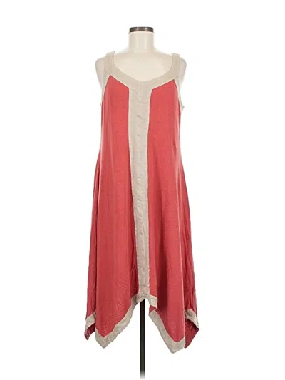 Pre-owned Marla Wynne Casual Dress In Red