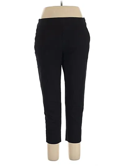 Pre-owned Marla Wynne Casual Pants In Black