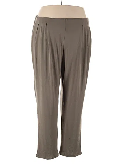 Pre-owned Marla Wynne Casual Pants In Brown