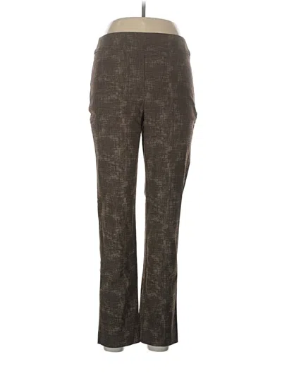 Pre-owned Marla Wynne Casual Pants In Brown