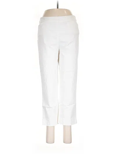Pre-owned Marla Wynne Casual Pants In Ivory
