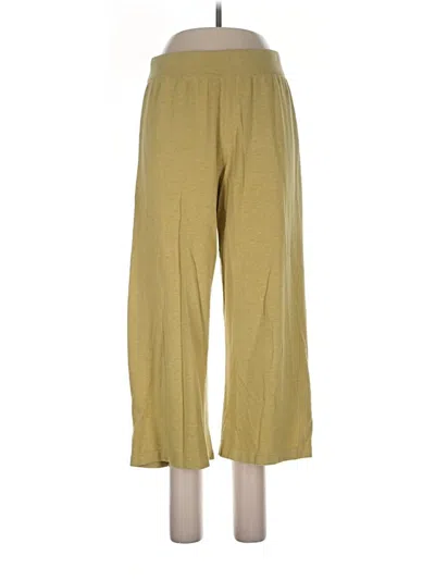 Pre-owned Marla Wynne Casual Pants In Yellow
