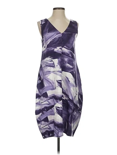 Pre-owned Marla Wynne Cocktail Dress In Purple