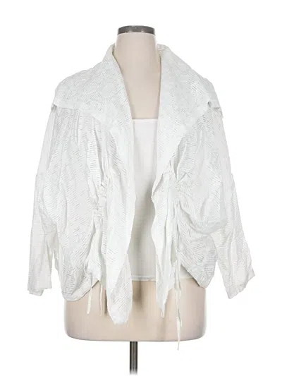 Pre-owned Marla Wynne Kimono In White