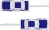 Marland Backus Blue Traffic Jam Hairpin Set In Blue