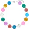 Marland Backus Bouncy Ball Necklace In Multi