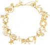Marland Backus Charm Necklace In Gold