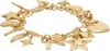 Marland Backus Gold Charm Bracelet In Gold