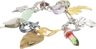 Marland Backus Multicolor Trinket Charm Bracelet