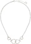 Marland Backus Puzzle Necklace In Silver