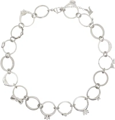 Marland Backus Silver Ring Necklace