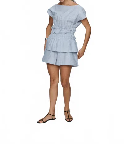 Marle Alisa Short In Blue Stripe