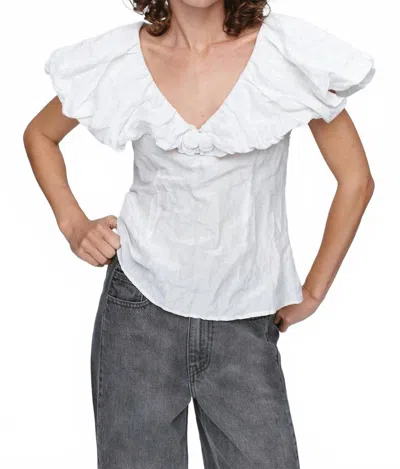 Marle Andre Top In Ivory In White